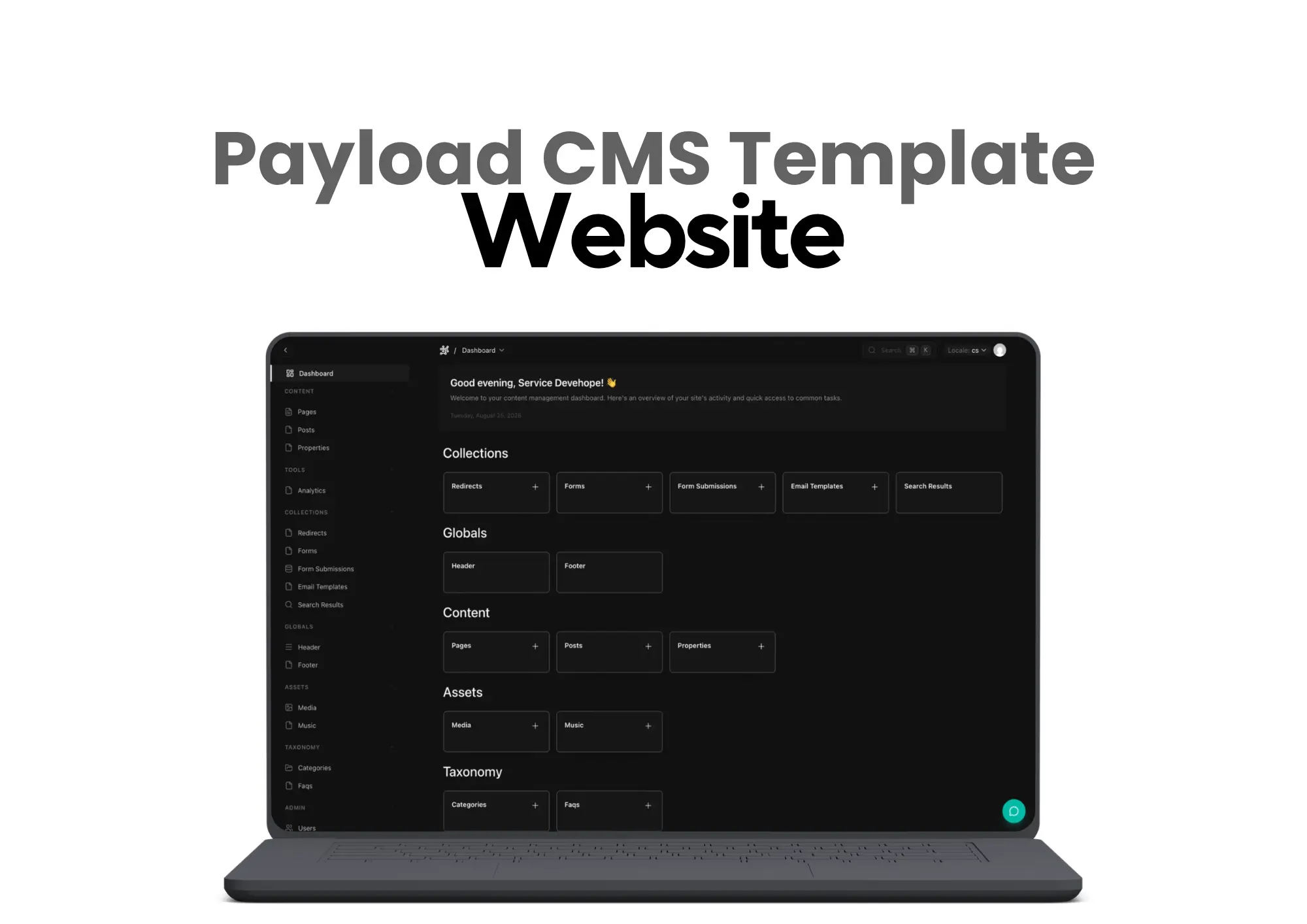 Payload CMS Template Hero